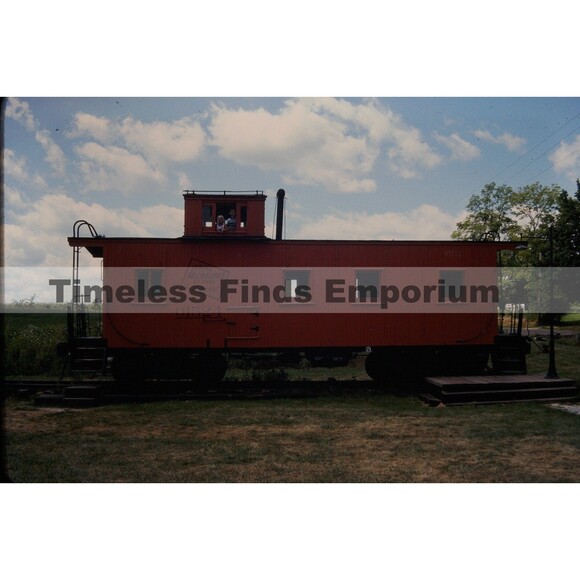 Other - 1980s 35mm Slide Trains - Chicago, Milwaukee, St. Paul and Pacific Railroad cab